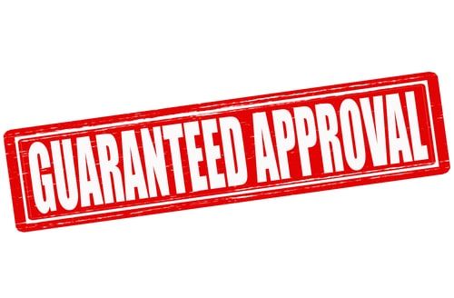 guaranteed approval