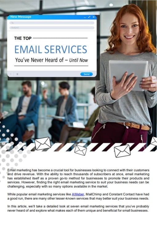An Article About Top Email Services That Most Business Owners Don'T Know About.