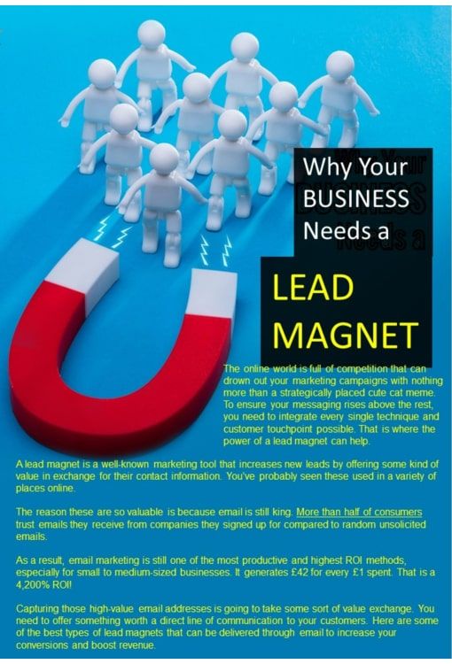 December'S Clicks Digital Marketing Magazine Why Every Business Needs A Lead Magnet Article