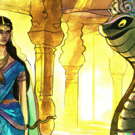 Snake prince with Himal