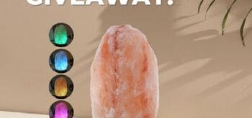 WIN A FREE HIMALAYAN SALT LAMP