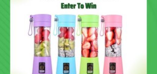PORTABLE MINI BLENDER GIVEAWAY