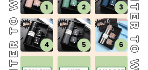 WIN A THERMAL FLASK GIFTSET