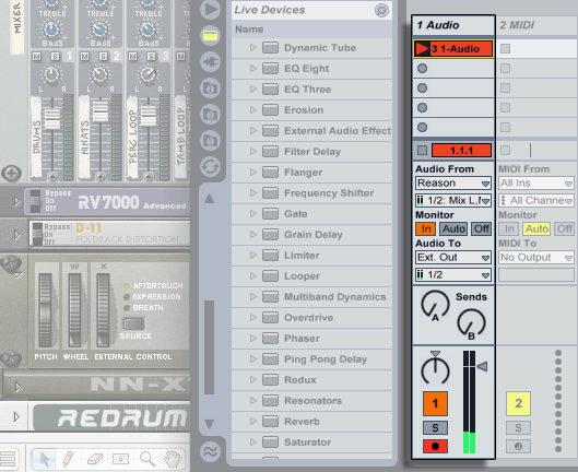 Using Rewire with Ableton - Dj Narrative