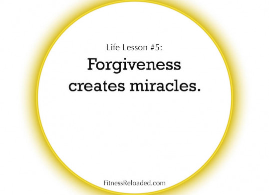 forgive yourself