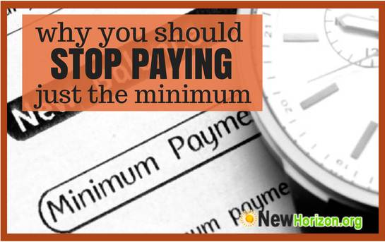Why You Should Never Pay Just the Minimum Amount Required by Your Card Issuer