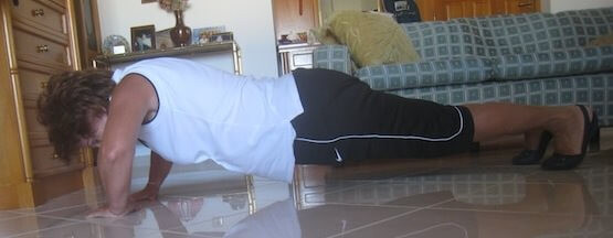 do first push-up at 65