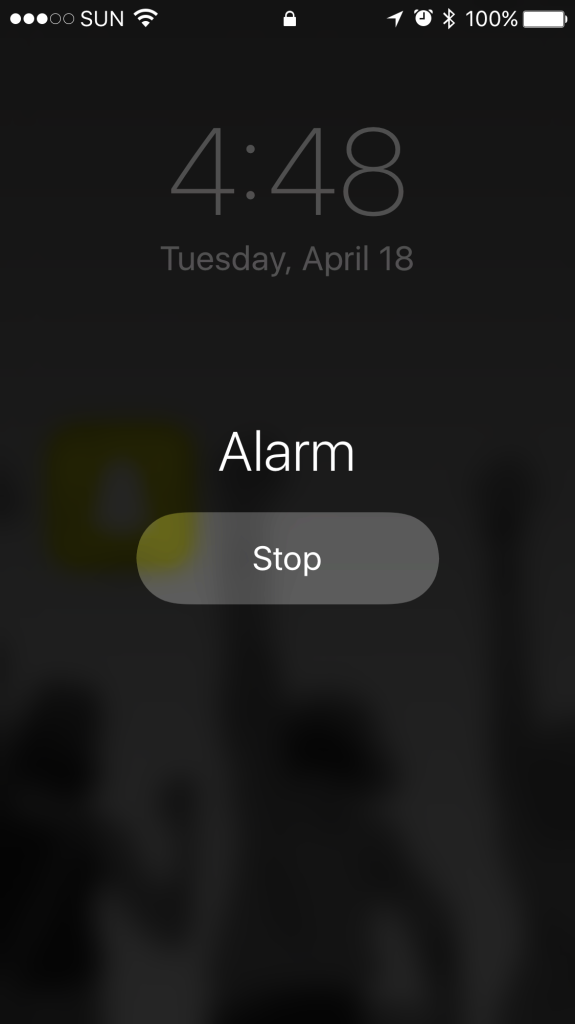 iOS Alarm didn't Work