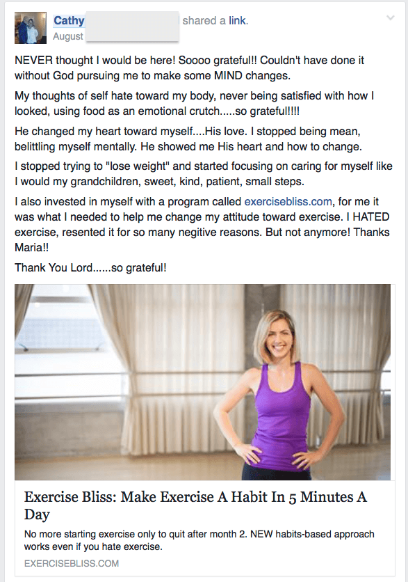 exercise bliss reviews