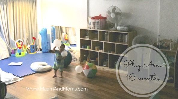 Toddler Montessori play area