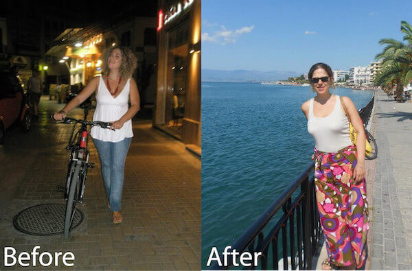 22 pound weight loss before after