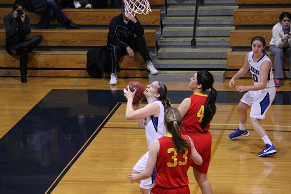 Annie Rivituso has been one of the Lady Cavs’ top performers on their current 17-game winning streak. (Kevin Durso / Sports Editor)