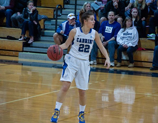 Junior Brittany Sandone led the Lady Cavs with 13 points in their 60-46 win over Centenary College on Saturday, Feb. 2. (Dan Luner / Submitted Photo)