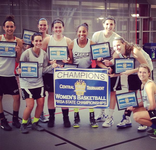 Cabrini women’s club basketball won the PIRSA championship last weekend. Club basketball is one of several intramural sports offered at Cabrini. (Amanda Cundari / Submitted Photo)