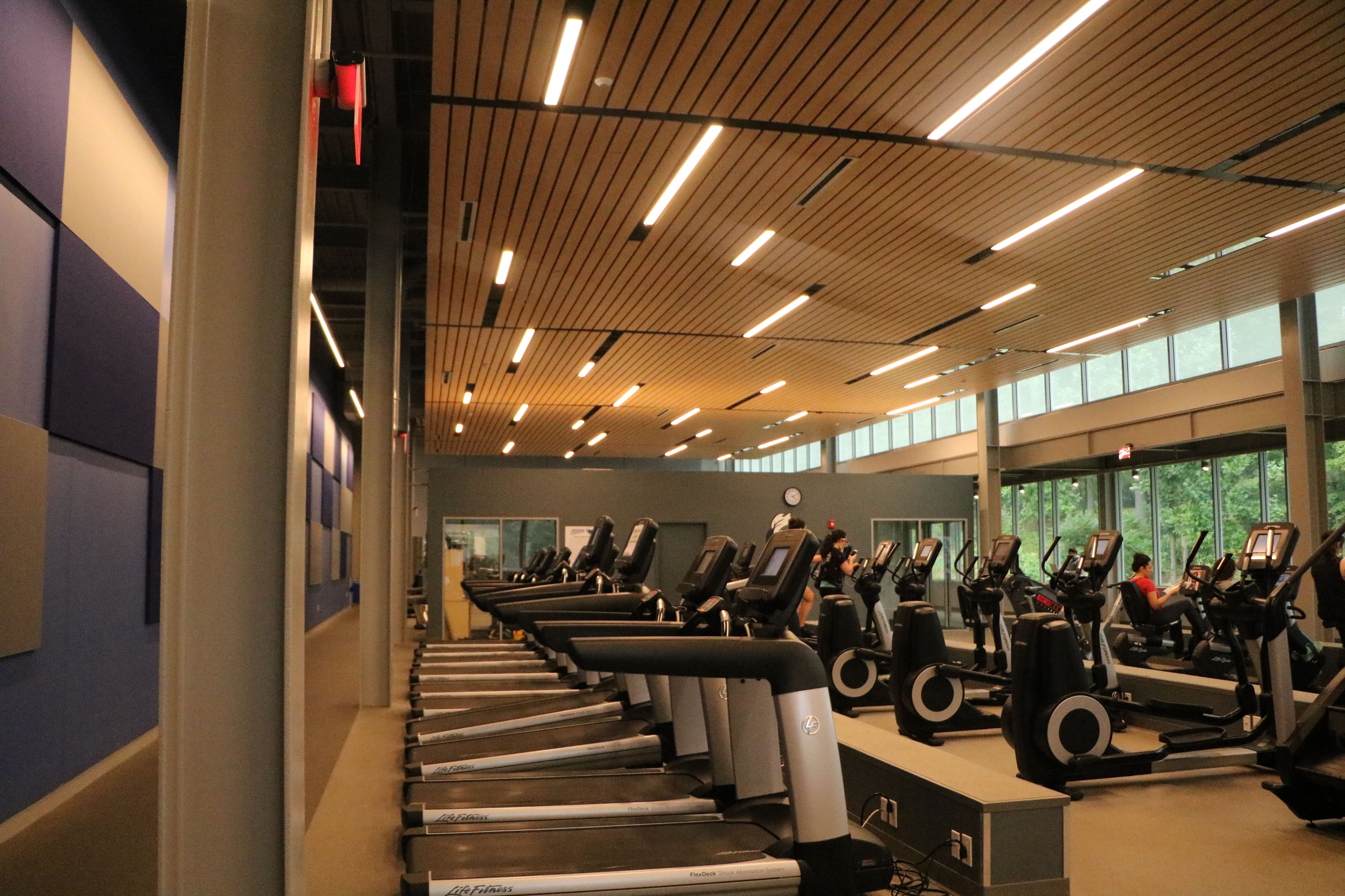 Upgrades to the Dixon center brought new gym equipment.