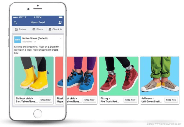 Facebook Dynamic Ads examples for eCommerce | 2Stallions
