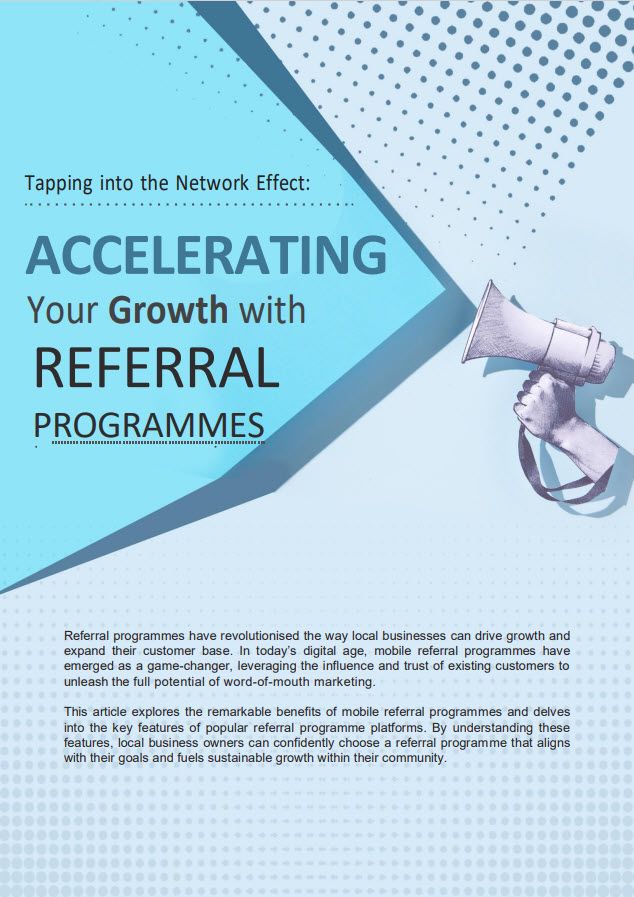Article 1 About How To Accelerate Business Growth With Referral Programmes
