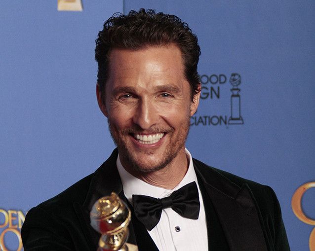 Matthew McConaughey backstage at the 71st Annual Golden Globe Awards show at the Beverly Hilton Hotel on Sunday, Jan. 12, 2014, in Beverly Hills, Calif. (Lawrence K. Ho/Los Angeles Times/MCT)