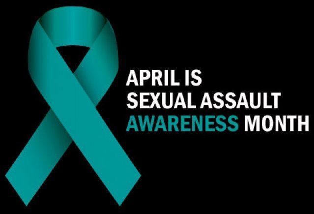 Graphic for sexual assault awareness month
