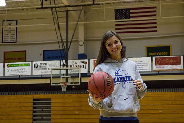 Former Cabrini guard Brittnay Sandone is now a special-ed assistant, at Hatfield elementary. (Amarra Boone/Photo Editor)