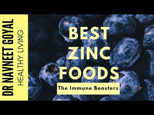 top zinc foods by Dr. Navneet Goyal