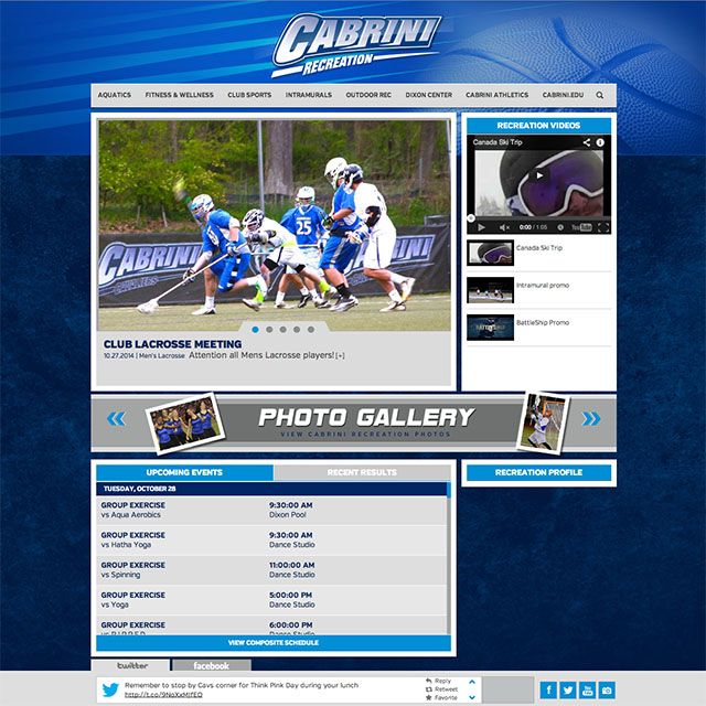 For information on Cabrini recreation sports visit cabrinirecreation.com or vist Orlin Jespersen, the Assistant director of athletics and recreation in the Dixon Center. (Cabrinirecreation.com)