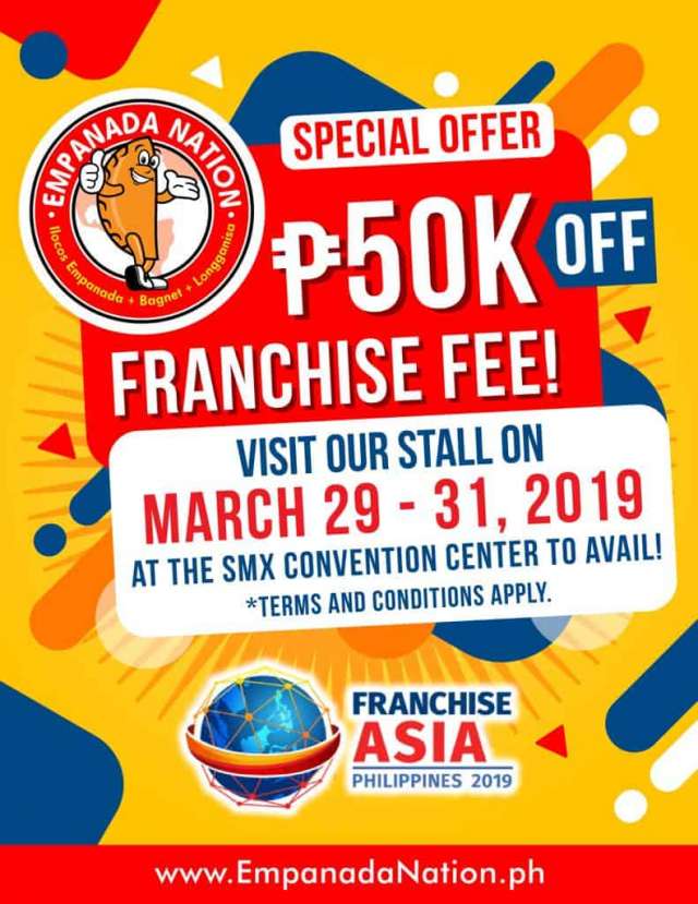 Empanada nation franchise promo