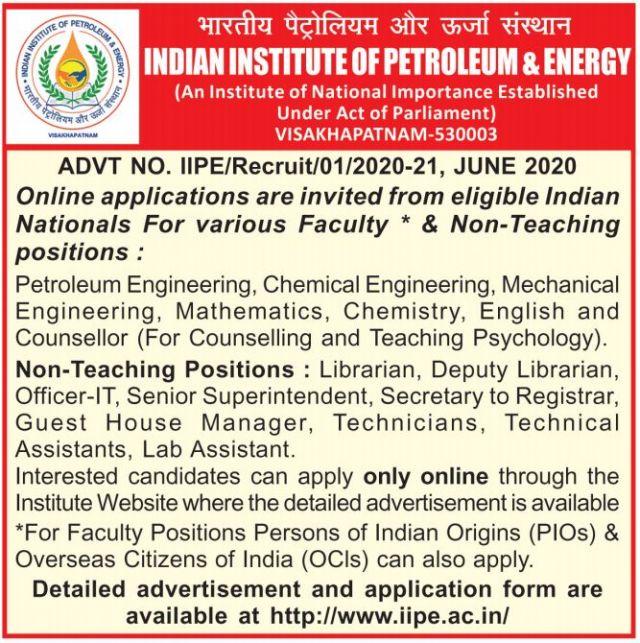 iipe recruitment