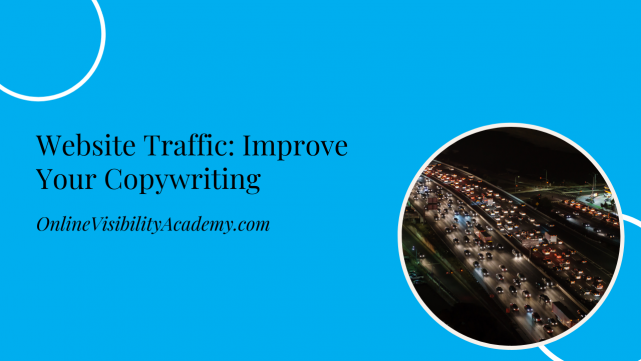 Website Traffic Improve Your Copywriting