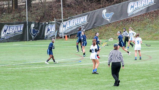 The women's lacrosse team received the number one seed in the upcoming CSAC tournament. PHOTO FOR PUB / JOSEPH FINN