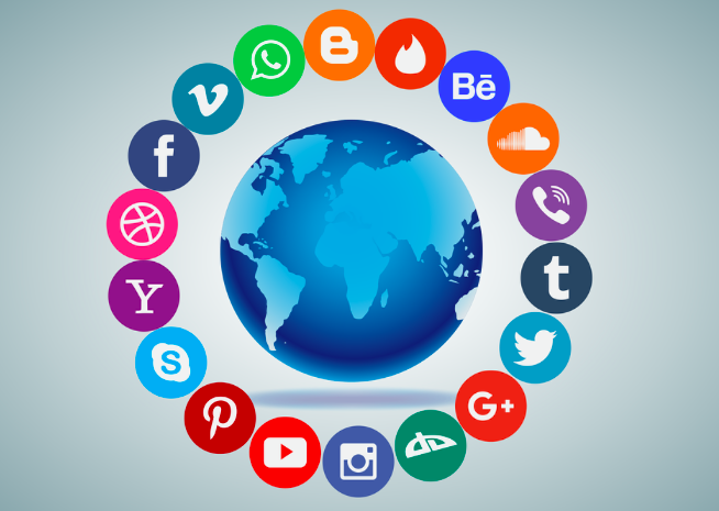 Popular social media outlets. Photo from Pixabay. 