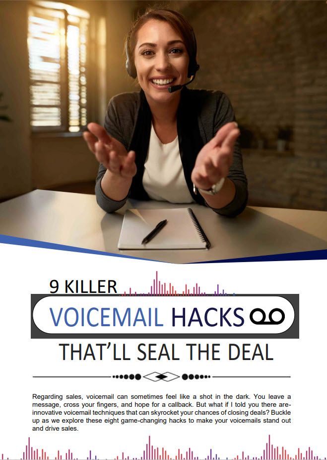 Professional Woman Gestures During A Presentation About Effective Voicemail Strategies.