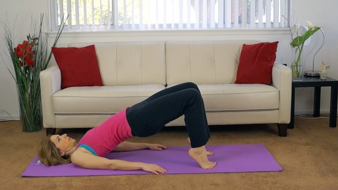 The bridge, my favorite lazy exercise