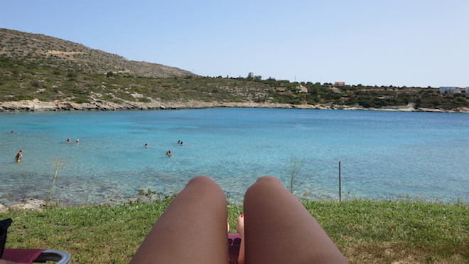 facing reality on vacation