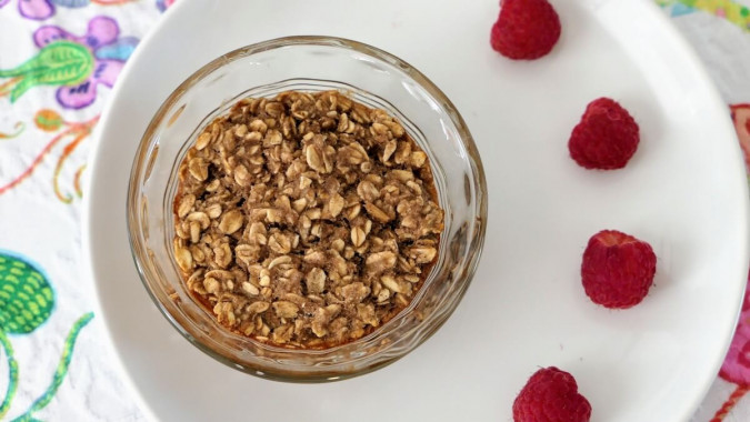 Healthy Baked Oatmeal Recipe (High-Fiber)