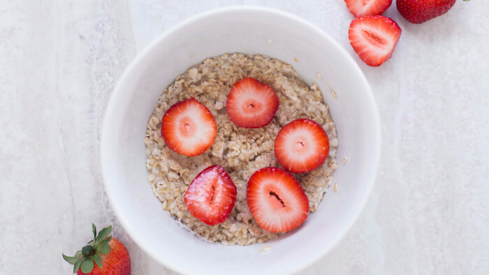 healthy morning breakfast