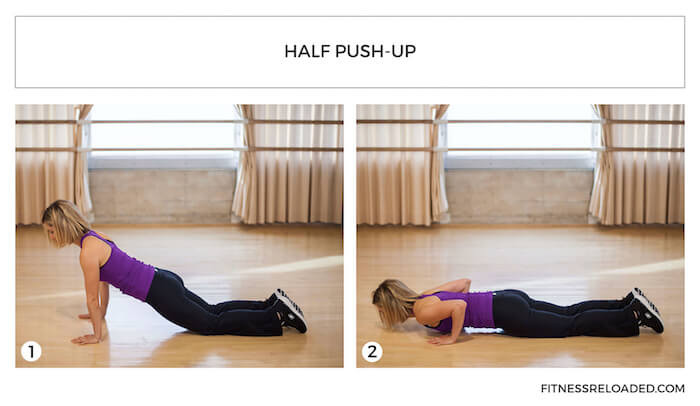 knee pushup