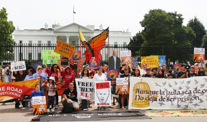 Immigration reform protestors in Washington D.C.