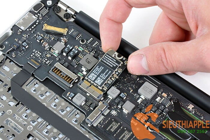 Thay card wifi Macbook
