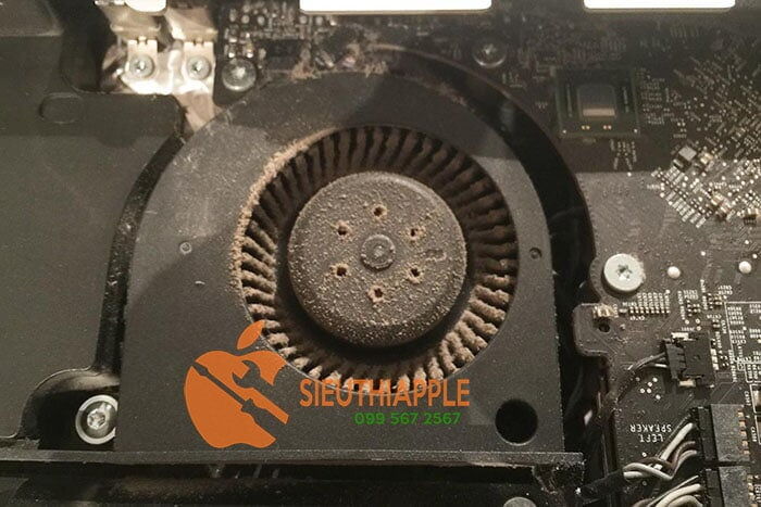 Thay quạt macbook