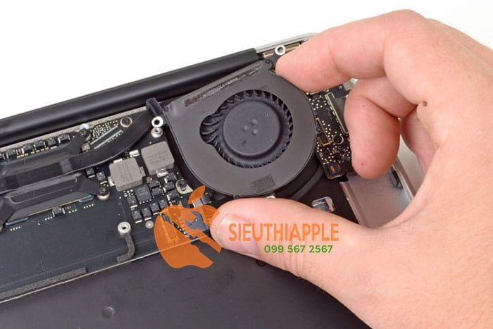 Thay quạt macbook