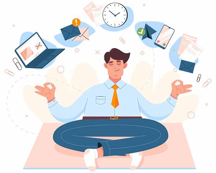 flat-businessman-sitting-in-lotus-position-and-doing-yoga