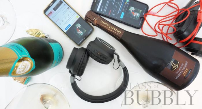 Enjoy Your Music Playlist With Champagne