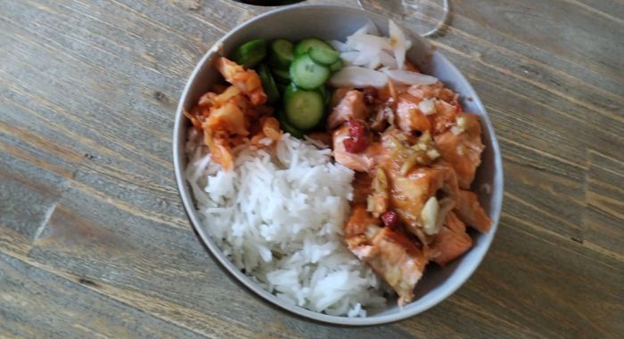 Teriyaki Trout and Fitz