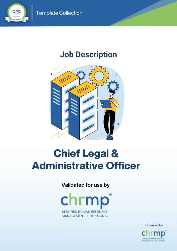 Chief Legal & Administrative Officer