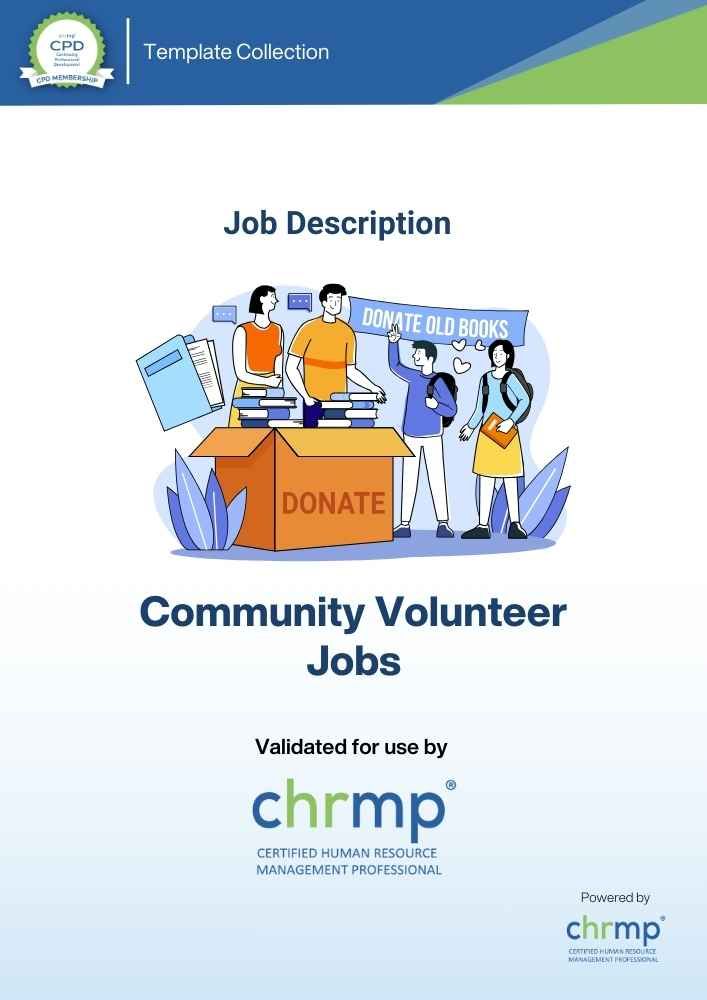 Community Volunteer Jobs