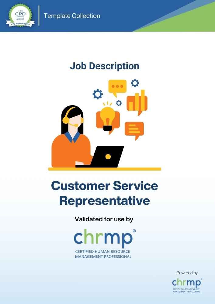 Customer Service Representative - CHRMP Membership