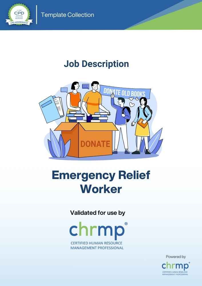 Emergency Relief Worker