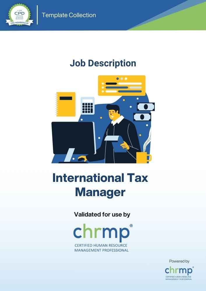 International Tax Manager