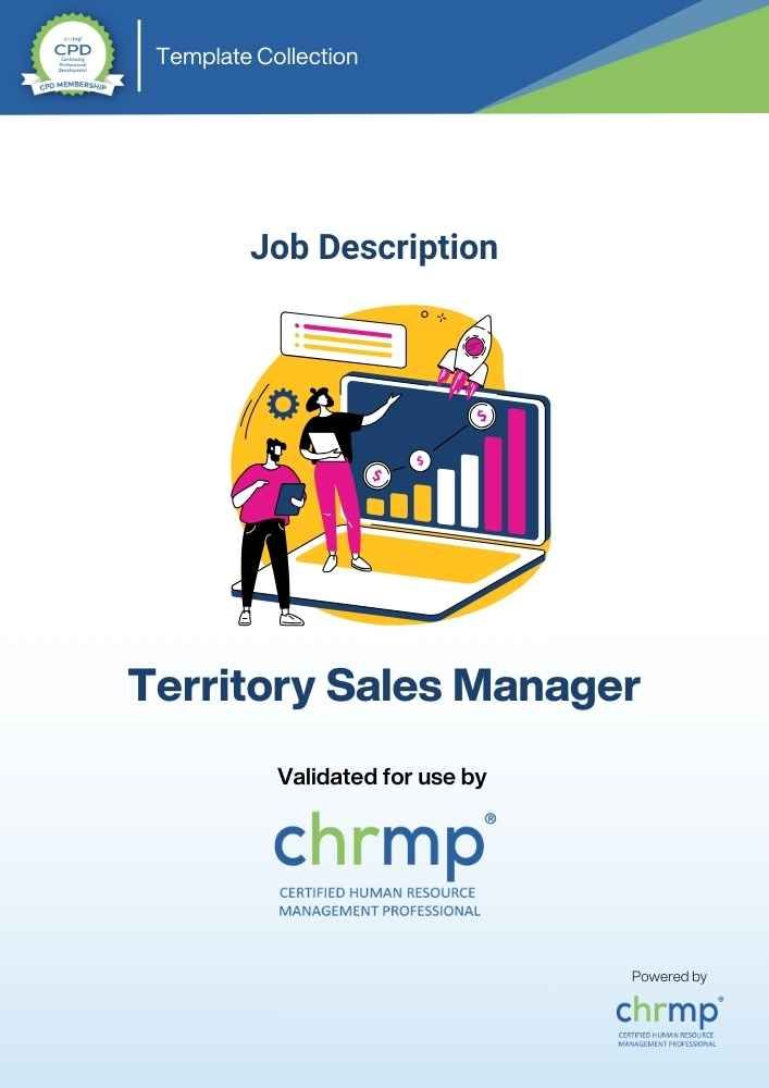 Territory Sales Manager CHRMP Membership